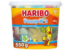 Snoep Haribo Funny Mix 550gr