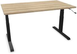 S-Light 140x80cm - Zwart / Halifax Naturel