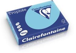 Kopieerpapier Clairefontaine Trophee 80gr helblauw A4