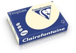 Kopieerpapier Clairefontaine Trophee (BE) pastel 80gr creme 1871 A4