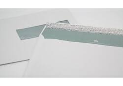 Enveloppen digitaal 156mm x 220mm wit EA5 venster rechts met effen binnendruk