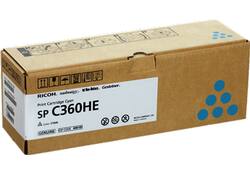 Ricoh SP C360HE tonercartridge cyaan (capaciteit 5.000 afdrukken)