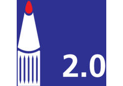 Viltstift Staedtler 356 voor flipover rond 2mm 4 stuks assor